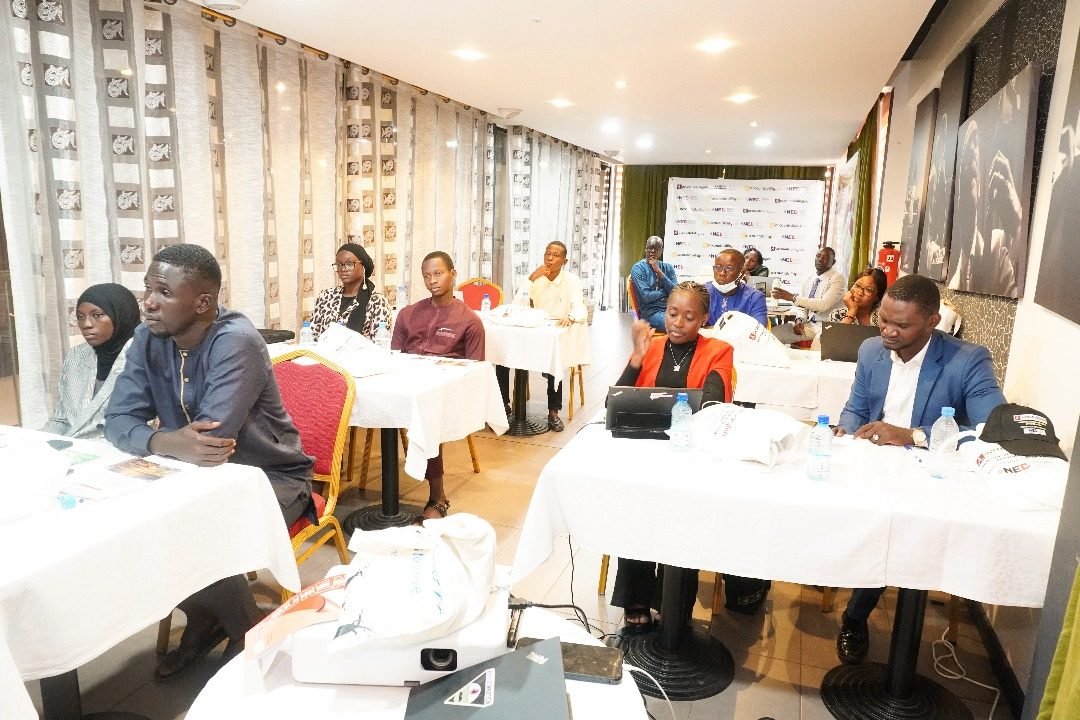 Participants à la formation sur la veille environnementale citoyenne