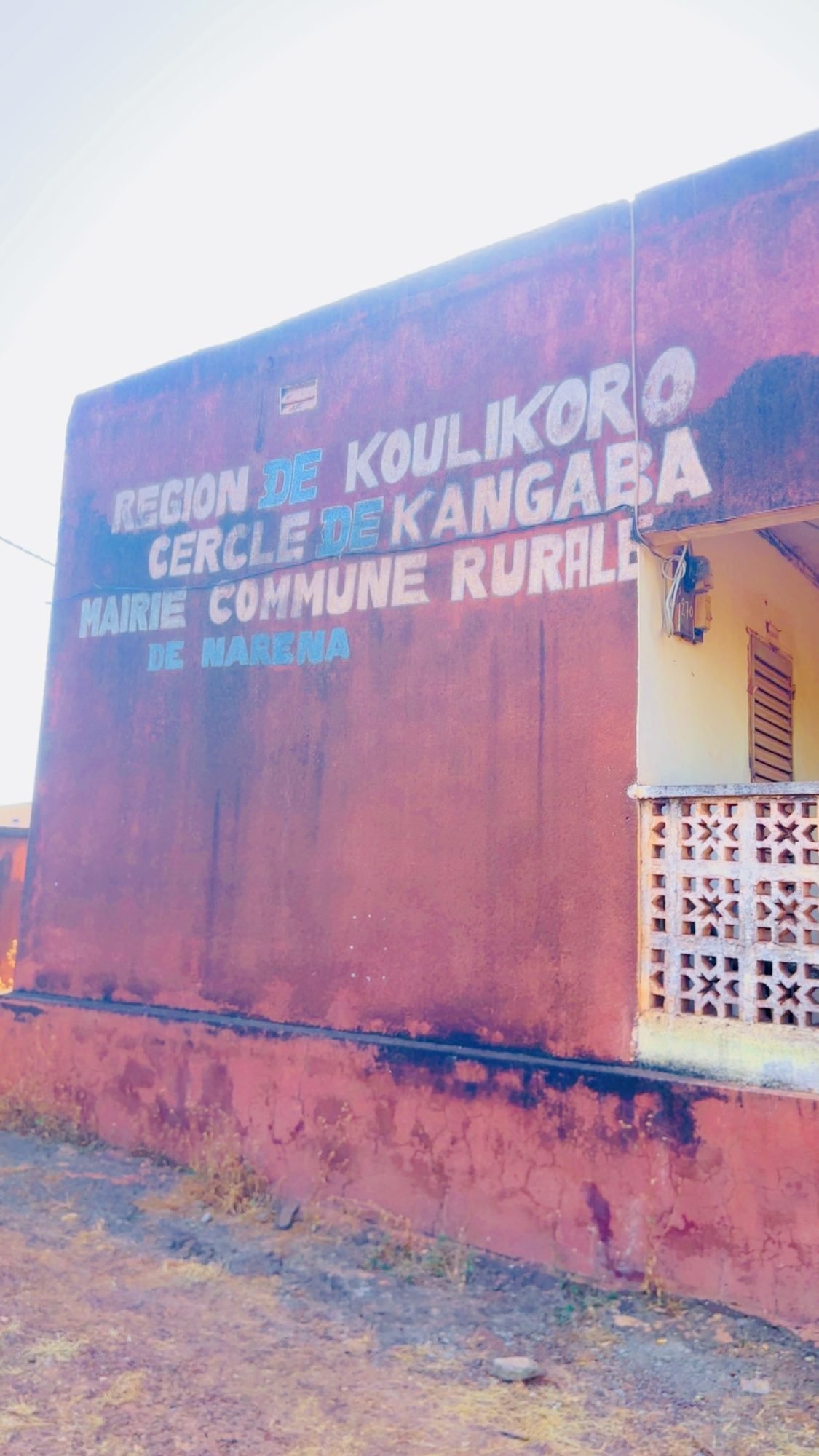 Signalétique administrative de la commune rurale de Naréna, cercle de Kangaba