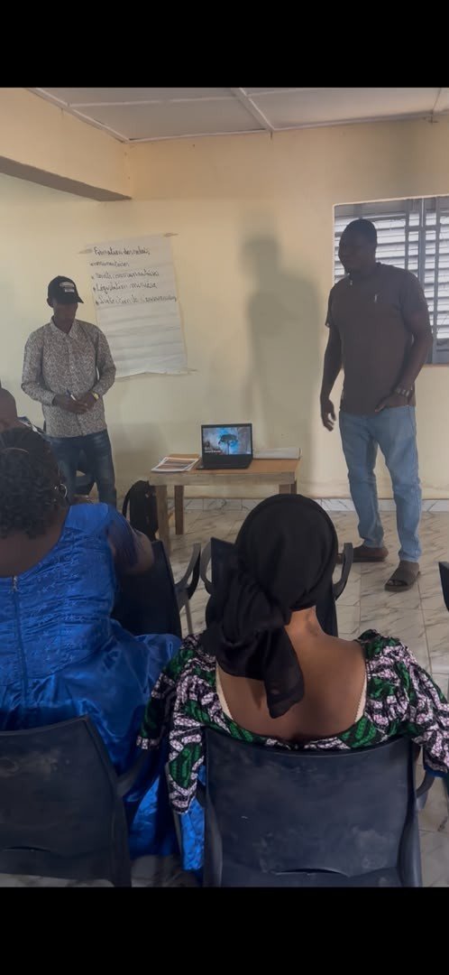 Session de formation des relais environnementaux dans le cadre du projet